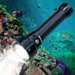 Asfasfq - wurkkos dl70 lampe de plonge 13000 lumens, 4 * xhp50. 2 led torche sous - marine, torche de ...