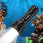 Asfasfq - wurkkos lampe de plonge, 3600 lumens lampe de plonge rechargeable, ipx8 etanche, 3 * cri ...