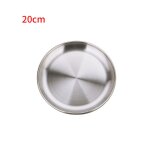 Assiette a dîner de camping en acier inoxydable, vaisselle de pique - nique durable en plein air, assiette ... Assiette a dîner de camping en acier inoxydable, vaisselle de pique - nique durable en plein air, assiette ...