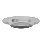 Assiette à vaisselle en acier inoxydable, assiette ronde multifonction en métal épaissi pour la maison, ... Assiette à vaisselle en acier inoxydable, assiette ronde multifonction en métal épaissi pour la maison, ...