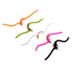 Assortiment de mouches pour la pêche a la mouche, 5 pièces, perles puissantes, truite, nymphe Assortiment de mouches pour la pêche a la mouche, 5 pièces, perles puissantes, truite, nymphe