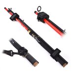Attache de canne a pche rutilisable, 1 pice, liquidation, sangle de fixation, crochet boucle de cble, ...