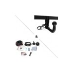 Attelage audi a3 coffre y compris s - line & hybride (04 / 20 - ) col de cygne + faisceau universel 7 ...