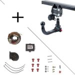 Attelage fiat 500x y compris cross (02 / 15 - ) rdsov + faisceau universel 7 broches + boitier electronique ...