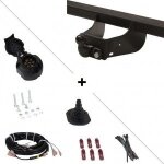 Attelage fiat ducato fourgon (07 / 99 - 05 / 06) standard + faisceau universel 7 broches utilitaire - ...