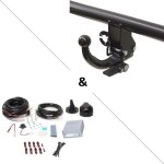 Attelage honda civic 4 portes (06 / 17 - 05 / 22) rdsoh + faisceau universel 7 broches + boitier electronique ...