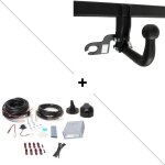 Attelage jeep renegade (09 / 14 - ) col de cygne + faisceau universel 7 broches + boitier electronique ... Attelage jeep renegade (09 / 14 - ) col de cygne + faisceau universel 7 broches + boitier electronique ...