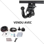 Attelage mercedes classe b style line (w246 11 / 11 - 10 / 18) rdsov + faisceau universel 7 broches + ...