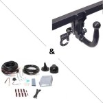 Attelage mini r60 countryman all4 (06 / 14 - 12 / 16) rdsov + faisceau universel 7 broches + boitier ...