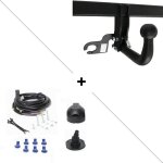 Attelage opel astra g coup� et cabriolet (03 / 98 - 03 / 04) col de cygne + faisceau universel 7 broches ...
