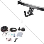 Attelage opel combo e l2 (07 / 18 - ) rdsov + faisceau universel 7 broches + boitier electronique - brink ...