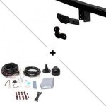 Attelage peugeot partner 2 court et tepee (07 / 08 - 06 / 18) standard + faisceau universel 7 broches ...