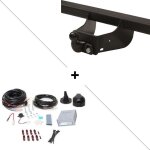 Attelage renault master plateau avec roues jumel�es (07 / 10 - ) standard + faisceau universel 7 broches ...