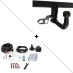 Attelage suzuki grand vitara 3 portes (08 / 10 - 03 / 13) col de cygne + faisceau universel 7 broches ...