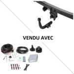 Attelage suzuki sx4 s - cross (09 / 13 - ) rdsoh + faisceau universel 7 broches + boitier electronique ...