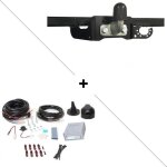 Attelage toyota hilux (10 / 10 - 12 / 15) standard + faisceau universel 7 broches + boitier electronique ...