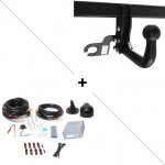 Attelage volvo v60 (02 / 18 - ) col de cygne + faisceau universel 7 broches + boitier electronique - ... Attelage volvo v60 (02 / 18 - ) col de cygne + faisceau universel 7 broches + boitier electronique - ...