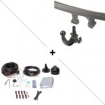 Attelage volvo v60 (02 / 19 - ) rdsov + faisceau universel 7 broches + boitier electronique - siarr westfalia ...