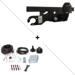 Attelage vw crafter fourgon empt 37 / 43 avc mchpd (04 / 06 - 12 / 16) standard + faisceau universel ...
