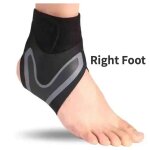 Attelle de soutien de cheville, bandage de protection de pied a rglage libre d'lasticit, bande de ...