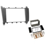 Audiotechnik dietz video 60030 kit installation pour support autoradio avant double dim compatible mercedes ...