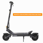 Ausom dt2 pro trottinette electrique, moteur 2x1100w, 52v 23, 4ah, pneus 10x3pouces, vitesse maximale ...