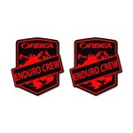 Autocollants compatible avec avecde logo de v�lo orbea enduro world series