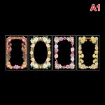 Autocollants botaniques vintage, etiquette d�corative, 8 pi�ces / sac, litt�rature esth�tique, papillon, ...