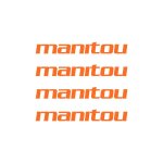 Autocollants compatible avec de cadre de v�lo manitou