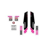 Autocollants compatible avec de fourche de v�lo rock shox reba fond blanc 26