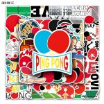 Autocollants graffiti balle de ping - pong, 200 pices, diy bricolage, aesthetic couleurs stickers, ...