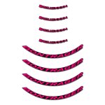 Autocollants compatible avec de jante de v�lo de route bontrager aeolus xxx4 mod - 2 - 45mm