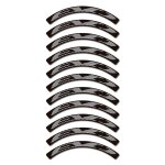 Autocollants compatible avec de jante de v�lo de route carretera evo 50mm