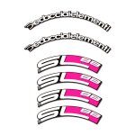 Autocollants compatible avec de jante de v�lo de route dedacciai elementi sl 1 llanta 88mm