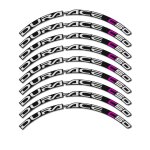 Autocollants compatible avec de jante de v�lo de route dura ace c50 shimano 50mm