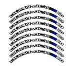 Autocollants compatible avec de jante de v�lo de route dura ace c50 shimano 50mm