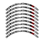 Autocollants compatible avec de jante de v�lo de route dura ace c50 shimano 50mm