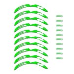 Autocollants compatible avec de jante de vélo de route evo c90 - 90mm Autocollants compatible avec de jante de vélo de route evo c90 - 90mm