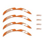 Autocollants compatible avec de jante de vélo de route evo c90 - 90mm mod - 2 Autocollants compatible avec de jante de vélo de route evo c90 - 90mm mod - 2