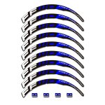Autocollants compatible avec de jante de v�lo de route fast forward f5r mod - 2 50mm