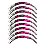 Autocollants compatible avec de jante de v�lo de route fastforward f5r fondo negro 50mm