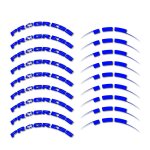 Autocollants compatible avec de jante de vlo de route progress 38mm