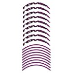 Autocollants compatible avec de jante de v�lo de route roval clx 40 rapide decoupe 40mm