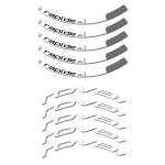 Autocollants compatible avec de jante de v�lo de route roval rapide 40 cl 40mm