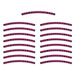 Autocollants compatible avec de jante de v�lo de route shimano 19mm