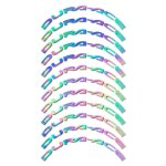 Autocollants compatible avec de jante de v�lo de route shimano dura - ace 38mm