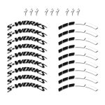Autocollants compatible avec de jante de v�lo de route specialized s - works mod - 3 50mm