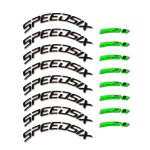 Autocollants compatible avec de jante de v�lo de route speedsix ultralight 8. 8 - 88mm