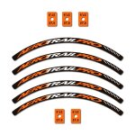 Autocollants compatible avec de jante de v�lo vtt aerotrail pro mtb 27, 5