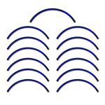 Autocollants compatible avec de jante de v�lo vtt alexrims zx 24 mtb 29  mod - 2